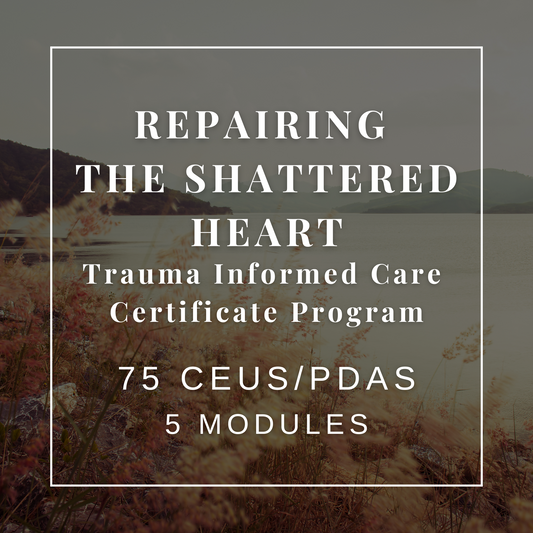 Repairing the Shattered Heart - Trauma Informed Care Certificate Program