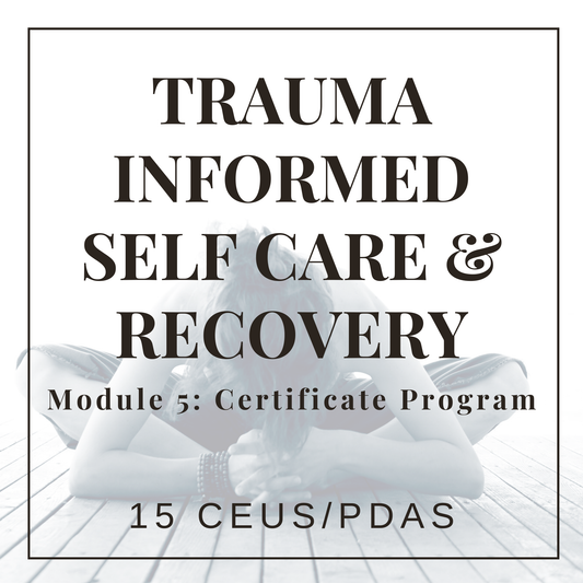 Trauma-informed Self Care & Recovery