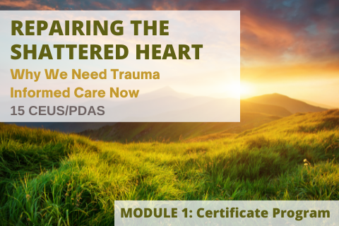 Repairing the Shattered Heart: Why We Need Trauma Informed Care Now (Online)